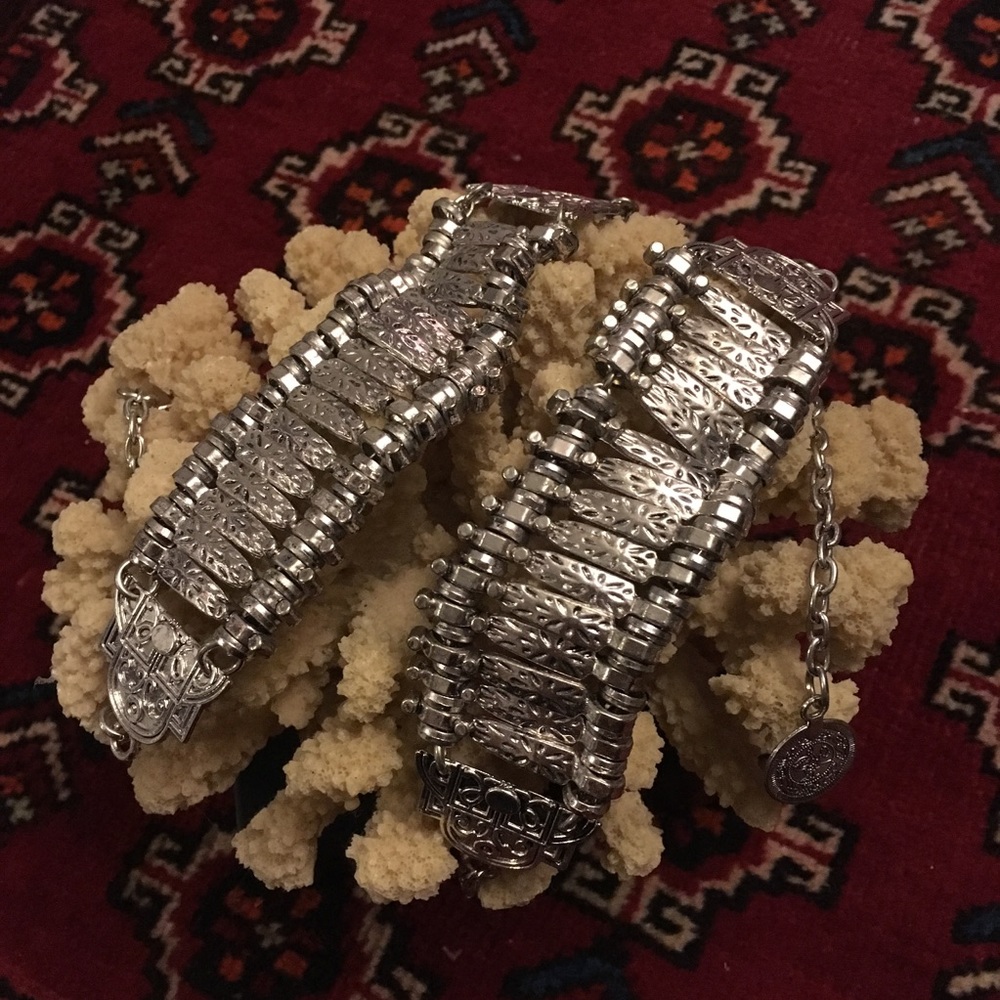Silver boho bracelets